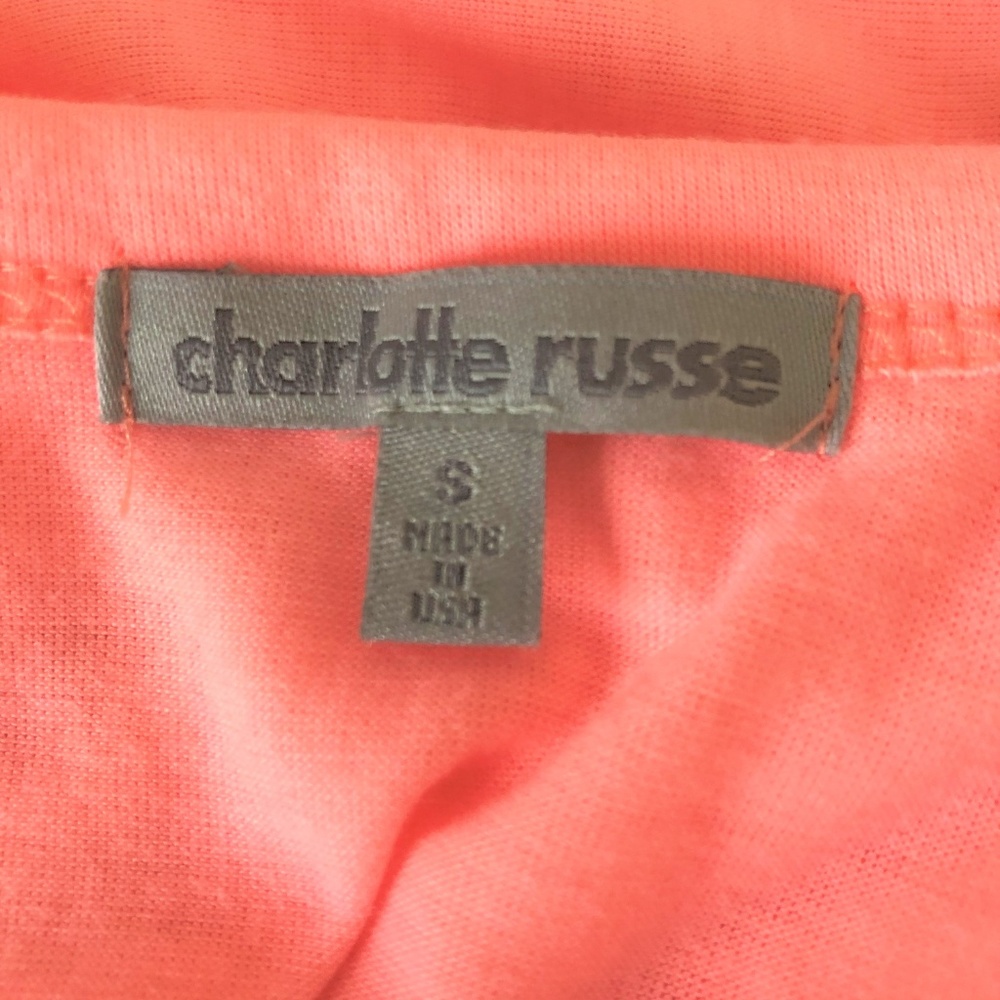 Charlotte Russe Orange Camisole - Picture 4 of 5